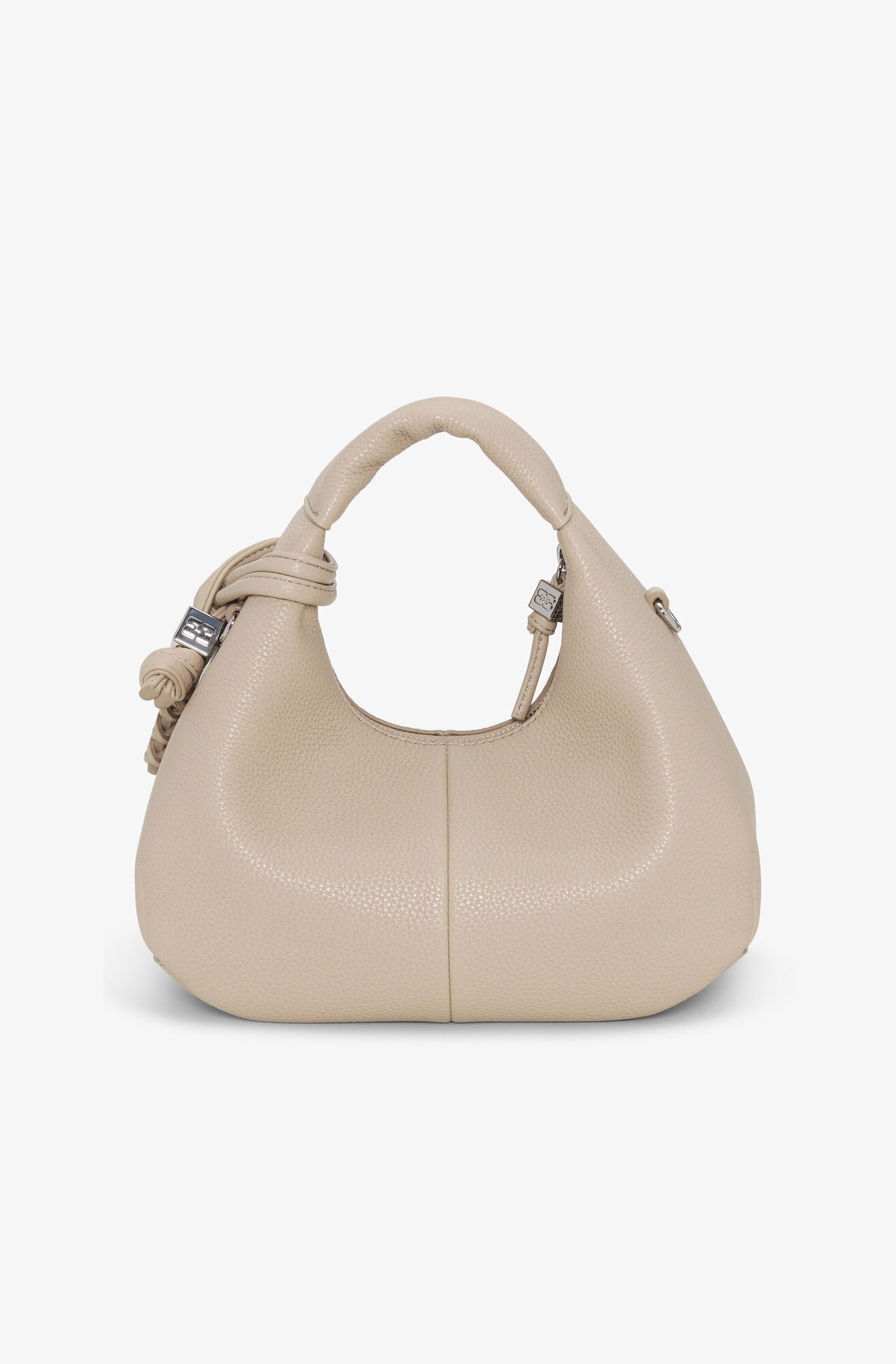 G. Light Grey Mini Hobo Bag