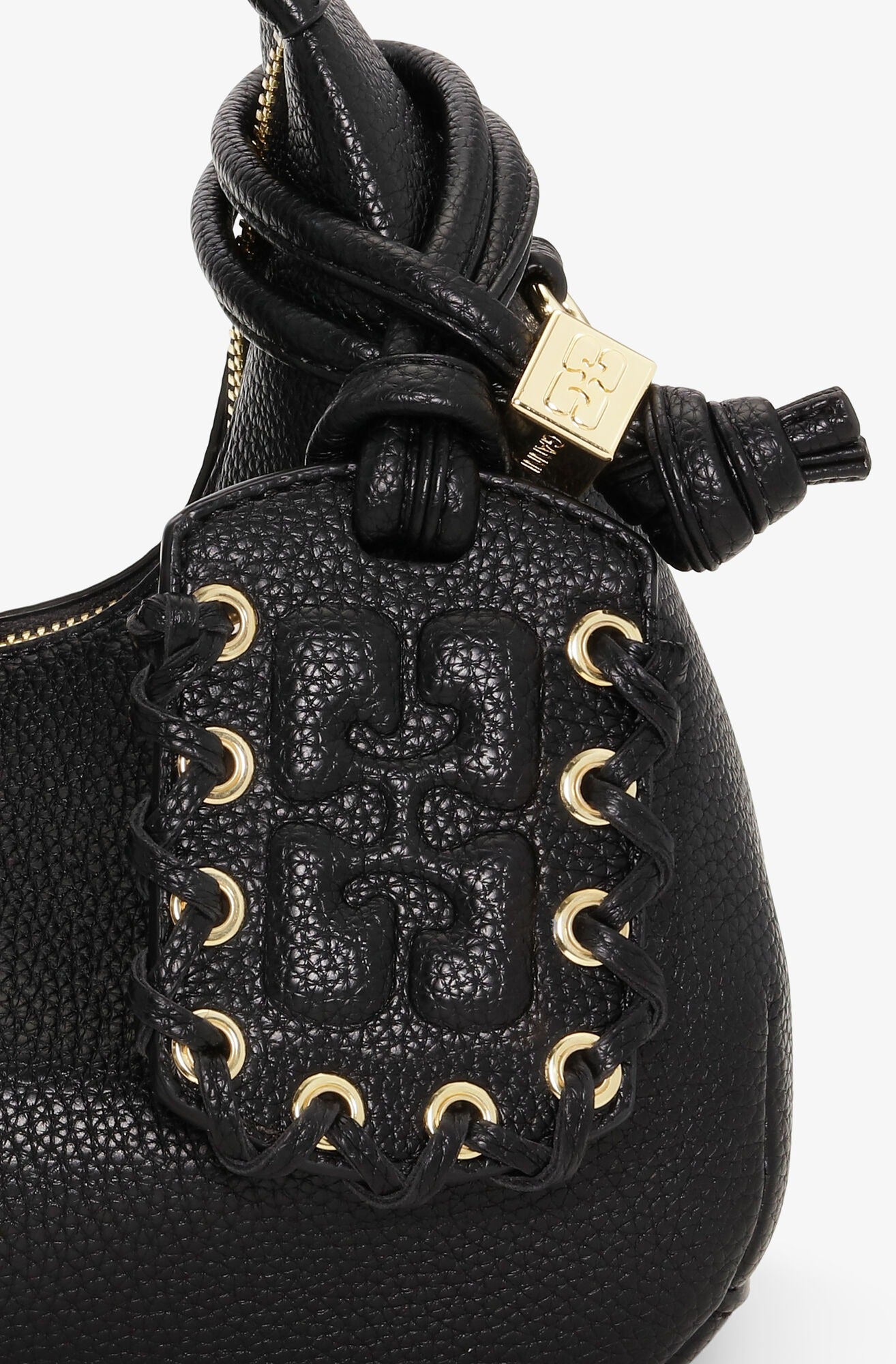 G.Black Mini Hobo Bag